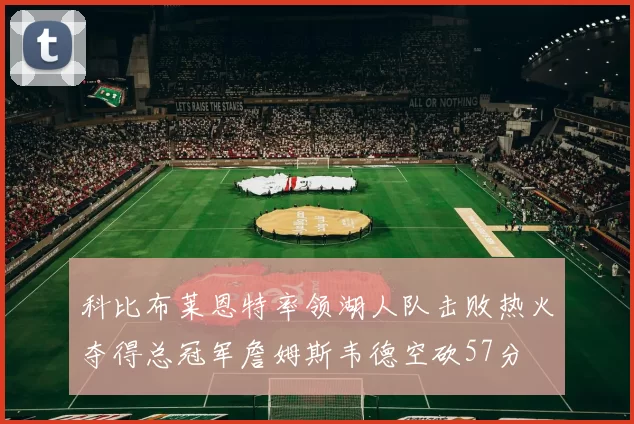 科比布莱恩特率领湖人队击败热火夺得总冠军詹姆斯韦德空砍57分